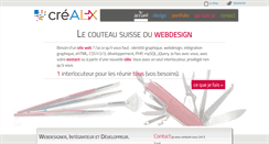 Desktop Screenshot of crealx.com